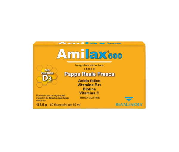 Amilax® 600 astuccio con Vitamina D3